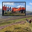 Fundraisers who took part in the 2023 Lomond Hills walk (Pic: Maggie's Fife)