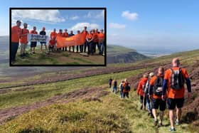 Fundraisers who took part in the 2023 Lomond Hills walk (Pic: Maggie's Fife)