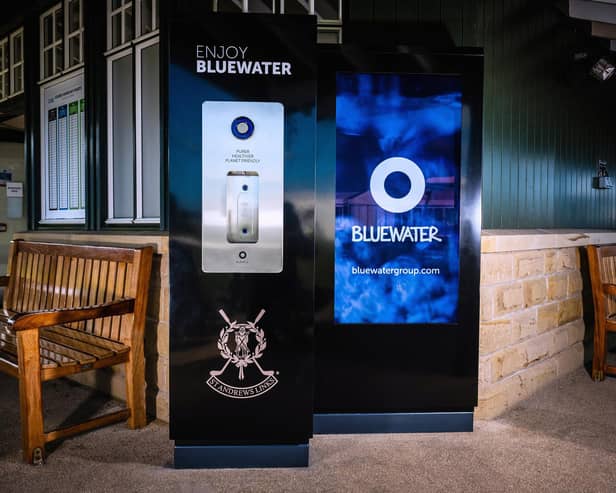 The new water dispenser at the Old Course (Pic: St Andrews Links Trust)