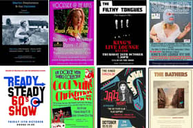 Posters for forthcoming shows at the Kings Theatre in Kirkcaldy (Pic: Submitted)