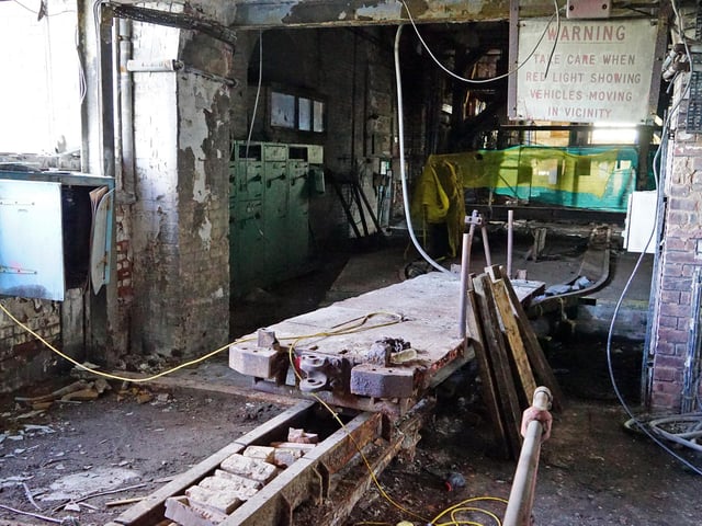 The original tracks are still in place today - can you remember when this was a hive of activity?