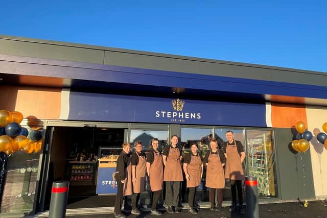The new shop and drive-thru in Leven opened its doors on Thursday.