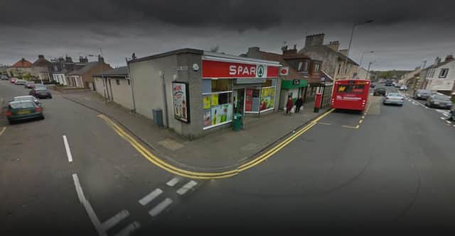 The incident happened at the Spar in Thornton.
