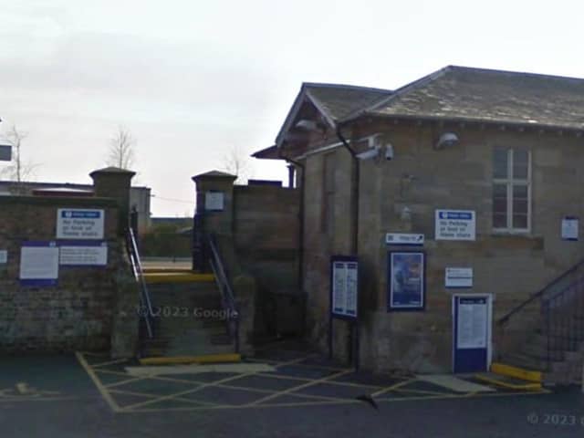 The incident happened at Ladybank Station (Pic: Google Maps)