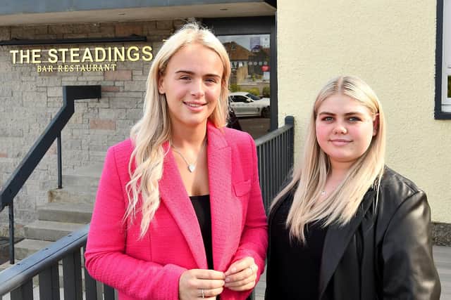 Lauren Hutchison, new owner of the Steadings, with employee Vicky Lead   (Pic: Fife Photo Agency)