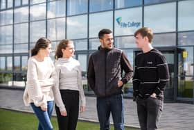 The new courses at Fife College are designed to address the skills shortages caused by the impact of the COVID-19 pandemic