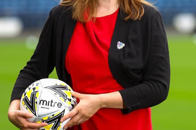 SWF CEO Aileen Campbell is excited about the new set-up. (Photo: Colin Poultney/Scottish Womens Football)