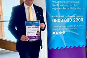 David Torrance MSP is calling on those with epilepsy to speak up about their mental health (Pic: Submitted)