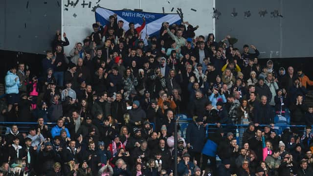 Raith Rovers fans pack out Ibrox Stadium's away section during last season's Scottish Cup quarter-final against Rangers (Pic Craig Foy/SNS Group)