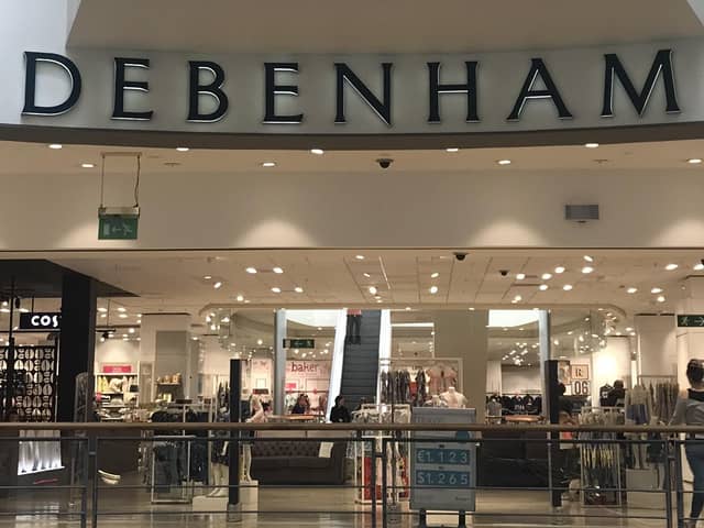 Debenhams has confirmed its Dunfermline store will close permanently. Picture: Scott Louden.
