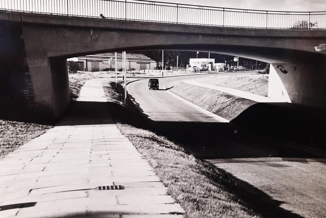 One of the many underpasses in Glenrothes - the roads are much busier
