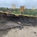 Work is set to start at Pathhead Sands, Kirkcaldy on Tuesday following the damage caused to the area by Storm Babet.  (Pic: Fife Coast and Countryside Trust)