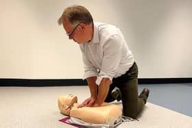 People can learn the potentially life-saving skill at the Mercat Centre on Friday, 14 October.