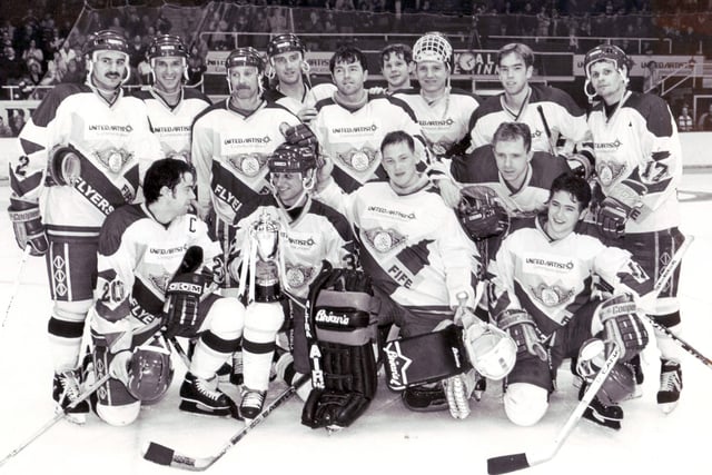 Fife Flyers win the Scottish Cup in 1994