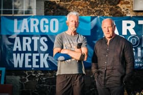 Sculptor David Mach, and singer and broadcaster Richard Jobson will be appearing at Largo Arts Week.