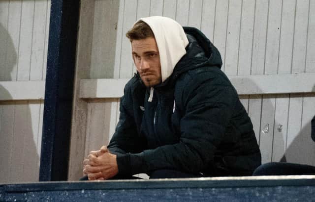 Goodwillie at Raith game in February 2022 (Pic Euan Cherry/SNS Group)