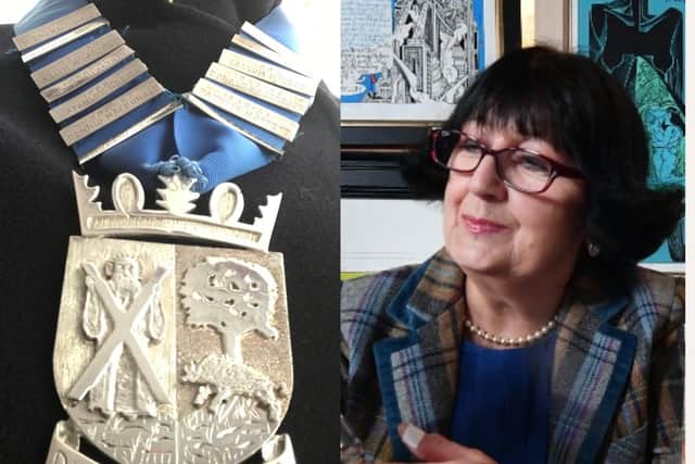 Anita Manning will value the Provost's chain on a visit to St Andrews