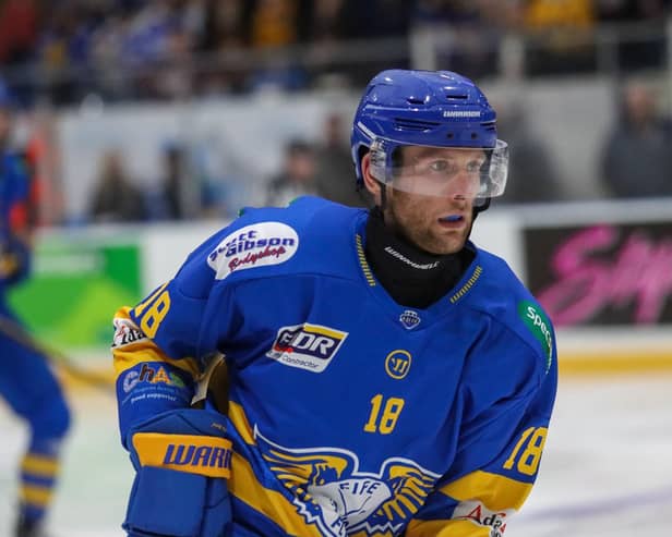 Sean Giles is the first import to move on from last season's Fife Flyers team (Pic: Jillian McFarlane)