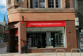British Heart Foundation shop in Kirkcaldy