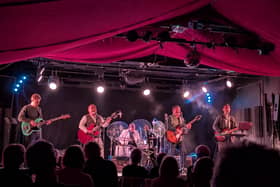 Kirkcaldy band, Kings of Marigold, take part in The Beatles marathon gig | Pic Allan Crow