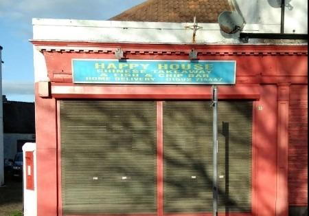 Happy House Takeaway, 677 Wellesley Road, Methil.
Rated on March 17