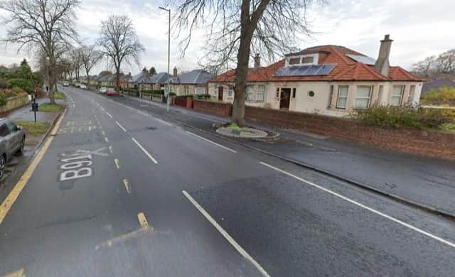Aberdour Road, Dunfermline looking towards Hospital Hill (Google Maps)