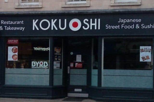 There are plans for Koku Shi to move into a bigger unit next to the Post Office in Kirkcaldy High Street.