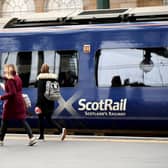 ScotRail services will be impacted by Network Rail strikes this week. Picture: John Devlin