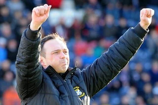 Darren Young provided some long awaited derby joy for East Fife supporters