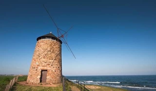 St Monans windmill will be open this weekend as part of the St Monans Community Art Festival as it houses a special art installation.  (Pic: OnFife)