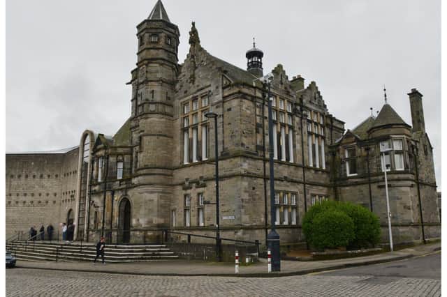 Kirkcaldy Sheriff Court is among those affected.