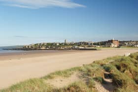 West Sands beach, the site for a recent St Andrews United training session (Pic by Visit Scotland)