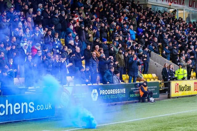 Raith took a fantastic away support to Livingston