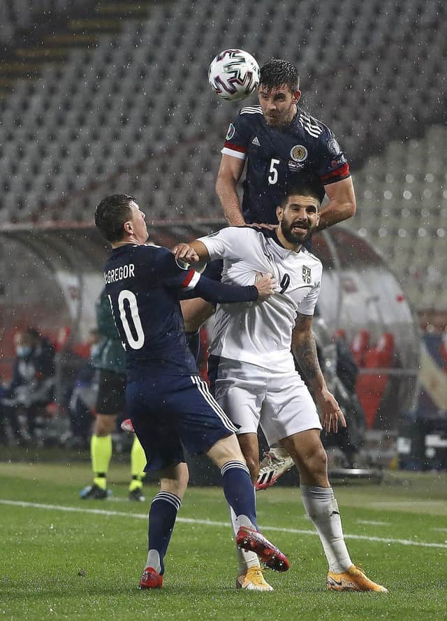 Mitrovic had penalty saved to put Scotland through (Pic by Getty Images)