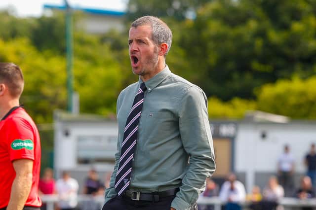 New East Fife manager Stevie Crawford. Pic by Scott Louden