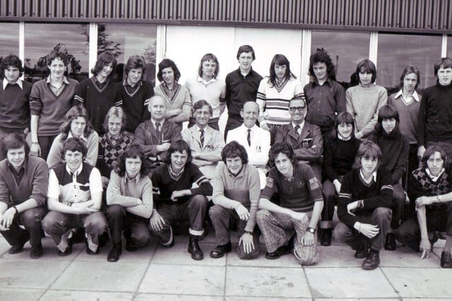 Staff pictured in the 1970s