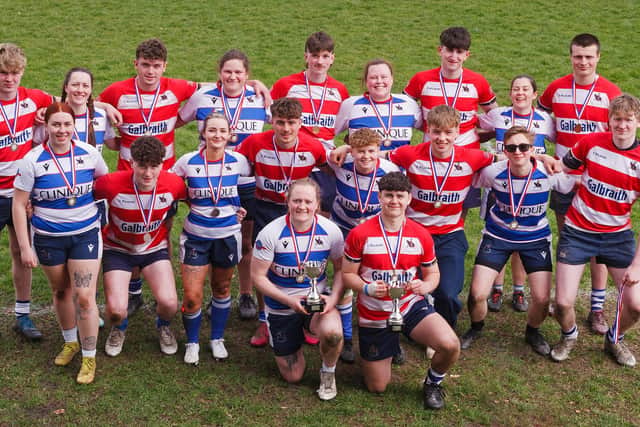 Howe of Fife women's and colts teams both won their respective competitions at Kirkcaldy Sevens