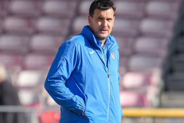 Raith Rovers manager Ian Murray watching his side lose 2-0 at Inverness Caledonian Thistle at the weekend (Photo by Simon Wootton/SNS Group)