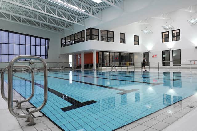 Swimming pool at Kirkcaldy Leisure Centre (Pic: Fife Free Press)