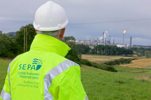 SEPA officers have attended at Mossmorran