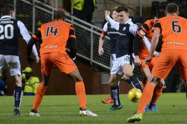 February 4, 2017: Dundee United 3-0 Raith Rovers. Goals by Thomas Mikkelsen (2) and Tony Andreu condemn Raith to a heavy Scottish Championship defeat at Tannadice. (Pic Eddie Doig)