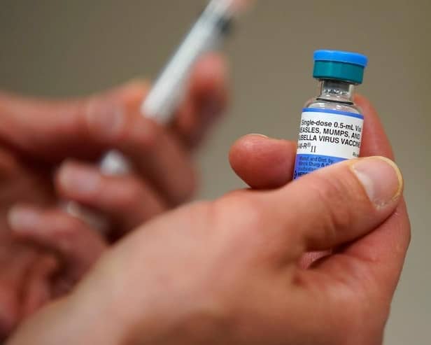 People are being urged to get vaccinated as measles cases rise and a case has been confirmed in north east Fife. Pic: Getty Images