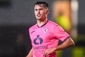 Kieran Mitchell made 22 appearances - mainly as substitute - for Raith Rovers between 2021 and 2023, scoring once (Pic Craig Foy/SNS Group)