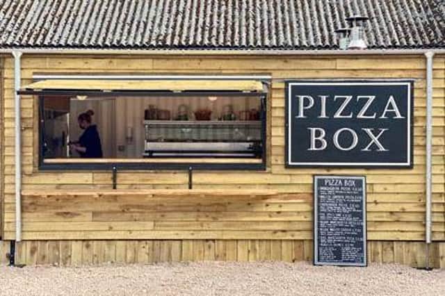 The new pizza takeaway.