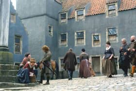 The square has famously been used in Outlander.