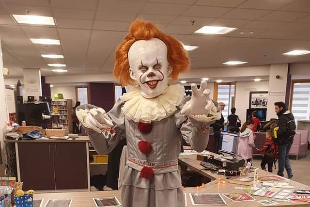 Pennywise the Clown at a previous Comic Con event.