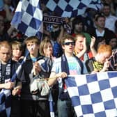 11/04/10, Scottish Cup Semi Final, Raith Rovers v Dundee United, Pictured: fans.