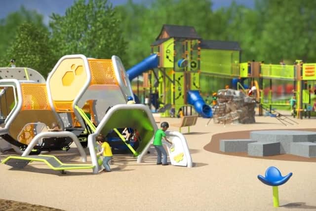 How the playpark might look