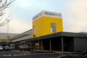 Amazon's fulfilment centre in Dunfermline