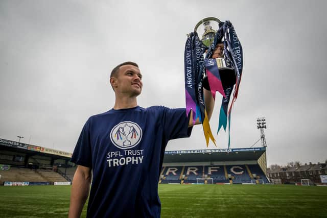 Matthews was a Raith youngster when they won the cup in 2014. (Pic: © Craig Watson)